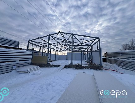 Здание складского назначения 18х12 м, h - 5 м